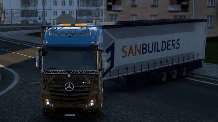 Катаем на руле-ARDOR GAMING- Euro Truck Simulator.Карта Марио [1.51]