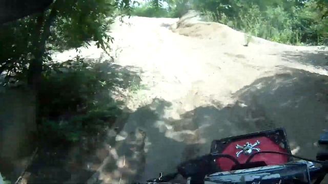 Sand Hillclimb on Honda ATC 200X