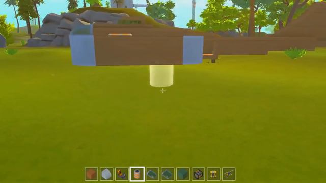 Scrap Mechanic Gameplay and Creations - Game Update and B-17 Bomber Plane!