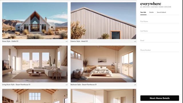 AI-Driven Custom Home Design by Everywhere
