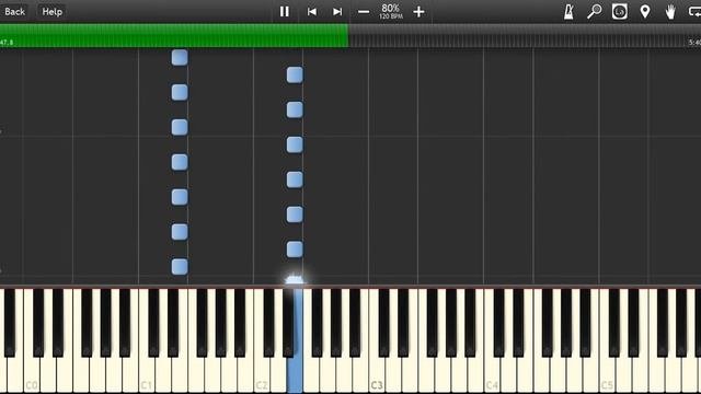 Depeche Mode - Photographic Piano Cover Synthesia Piano Tutorial