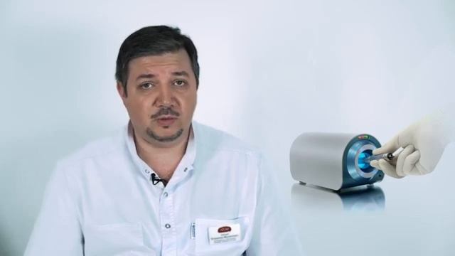 Стерилизация вакуумной насадки для миндалин