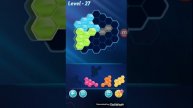 Игра BLOCK! Hexa Puzzle! Прохожу вторую компанию. Уровни 1-45.