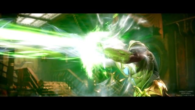 Mortal Kombat 11 Aftermath DLC - Shang Tsung and Fujin + Nightwolf Vs Geras Fight Scene
