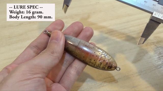 Underwater world of the Onduspoon  Sebile Innovative Fishing Lures.