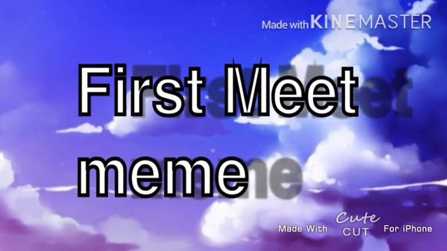 Meme:First Meet|||~ЧИТ.ОП~|||