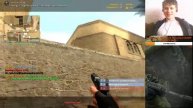 Counter-Strike: Source стрим нуба на ноуте Ник и Китай =)