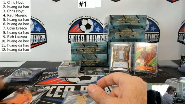 2020 Panini Select UEFA Euro Soccer Random Hobby Box Case Break #1 (SOCCER BREAKERS FC)