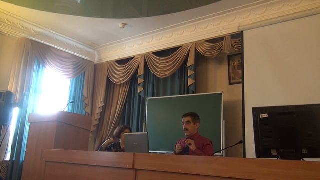 Выступление Андрея Парибка на Зографских чтениях Часть I