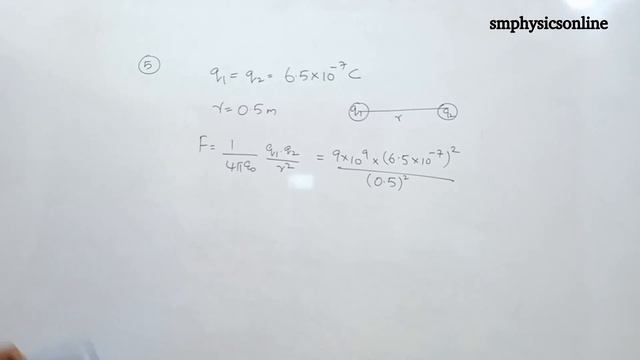 Electric Charges and Fields | Worksheet1 | Problems | Detailed Solutions