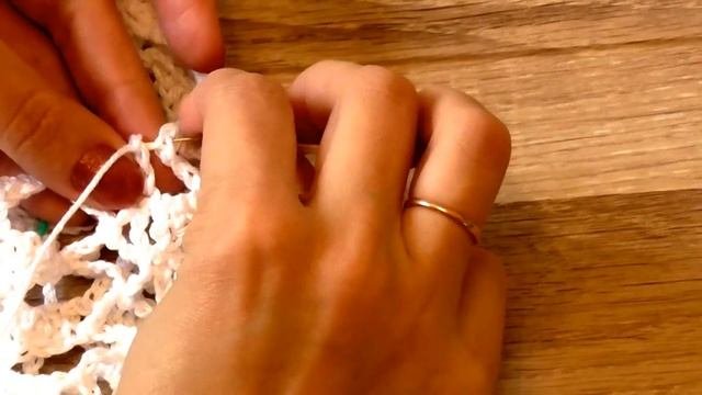 Вяжем ажурную тунику. Часть 4.