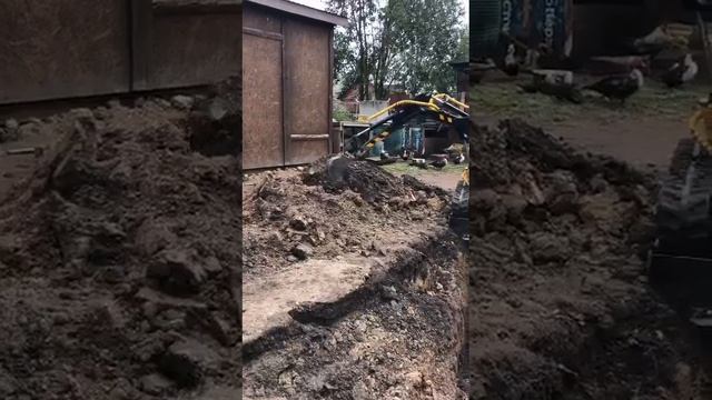 Мини экскаватор 