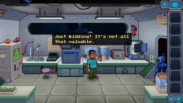 Odysseus Kosmos and his Robot Quest Adventure Game Gameplay PC