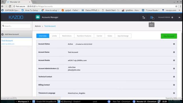 2600hz - Kazoo VoIP Telecom Live Medium, Try it Before installing!