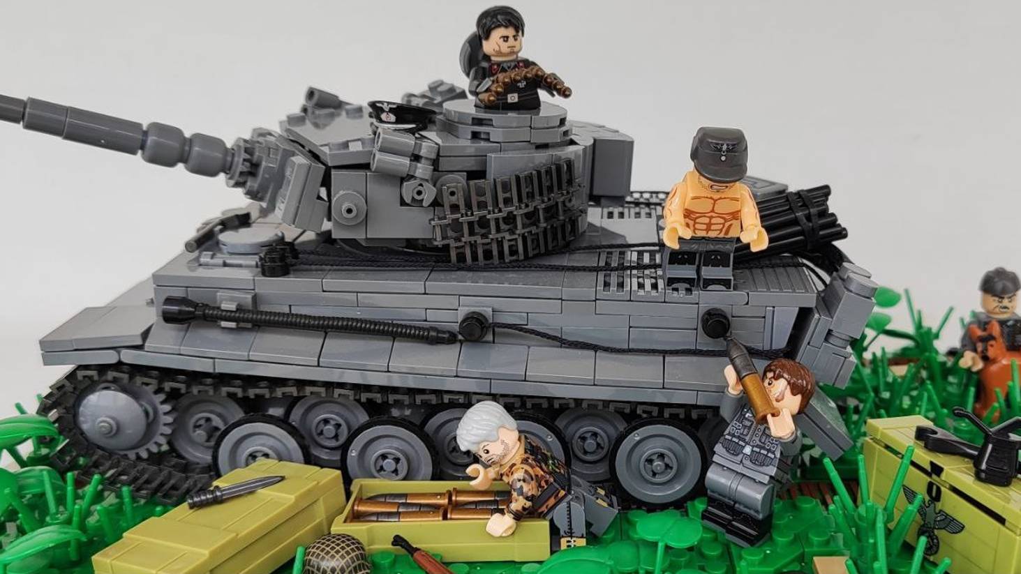 Lego WW2 "Перед битвой"