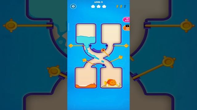 Mini Game fishdom ads, Help fish from big crabs attack