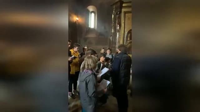 Поездка в Троице-Сергиеву лавру (младший состав)