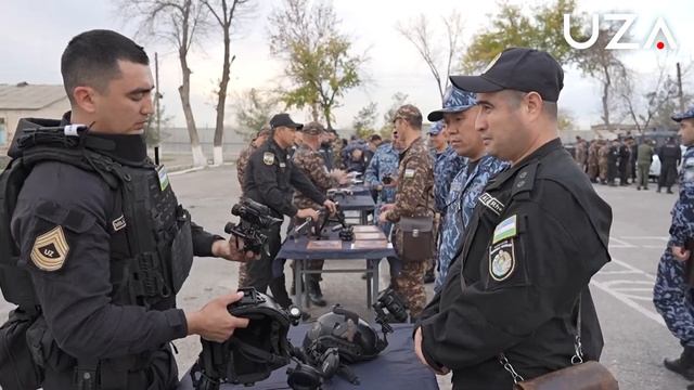 Миллий гвардия: билим, кўникма, малака ва жанговар маҳорат синовдан ўтказилди