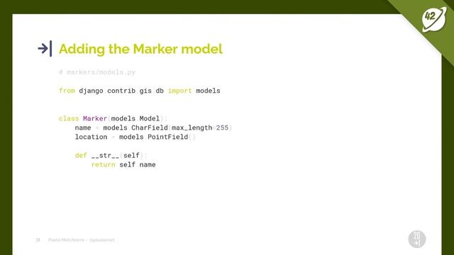 Maps with Django  Paolo Melchiorre  Conf42 Python 2021