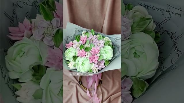 Зефирный букет обучение. Зефирная флористика. Зефирные цветы .#зефирнаяфлористика #зефирныецветы