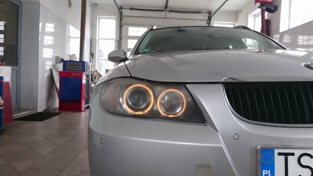 Efekt po Wymiana żarówek pozycyjnych bmw e91