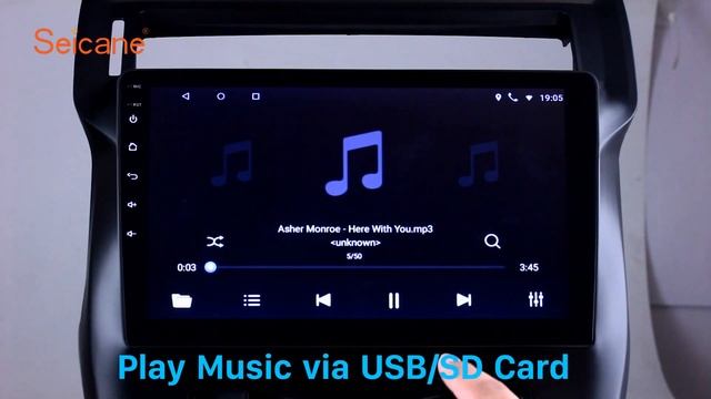 10.1 inch Touch Screen Radio 2012-2016 Citroen C4 C-QUATRE Bluetooth Head Unit GPS Navigation