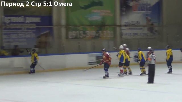 Хоккей, Зимняя Лига Новосибирска, 8 тур, Строитель, Омега, 22.10.2016.