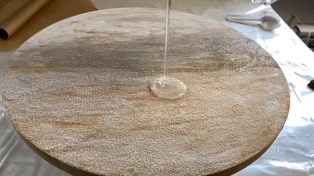 Эпоксидное море с помощью акрила и теней для век