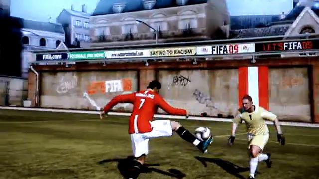 Fifa 09 - Cristiano Ronaldo awsome trick