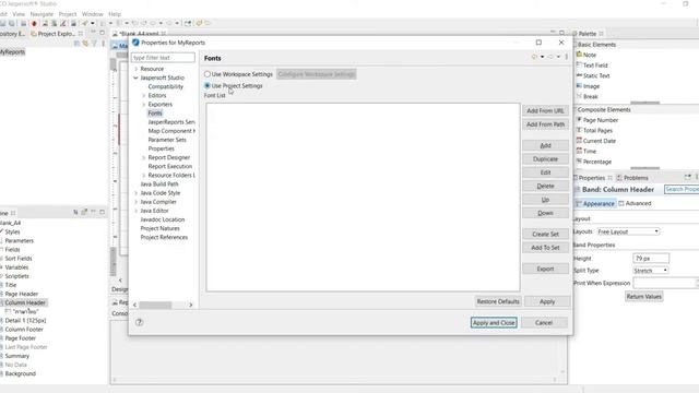 Jasper Report | การเพิ่ม Font ภาษาไทยใน Jaspersoft Studio #Font