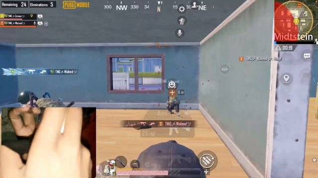 iphone 8Plus  stable 60 Fps Handcame Gameplay iphone 8Plus pubg test in 3.0 update