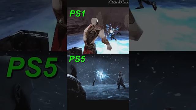 PS1 VS PS5 - God of War Ragnarök