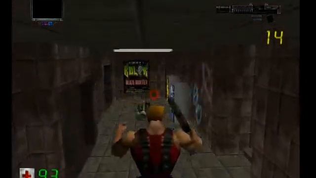 N64 emulated duke nukem zero hour gameplay 1