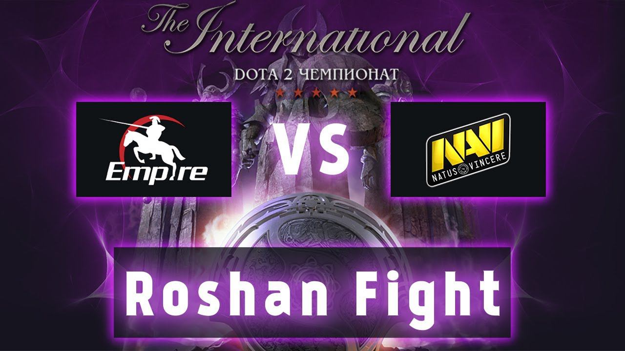 TI 2014 Highlights - Na'Vi.EU vs Empire [Roshan Fight]