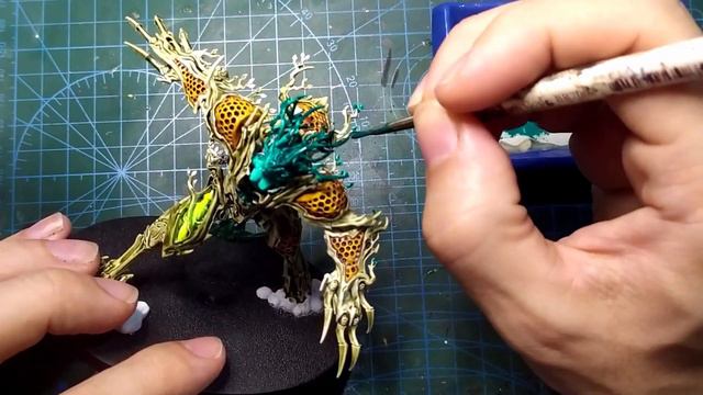 🌱How to paint DYCHA HAMADRETH🌱 // Como pintar ejercito SYLVANETH