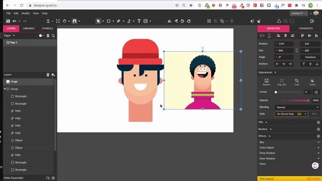 Урок 5. Нож, Shape Mode: Illustrator, Inkscape, Designer.io