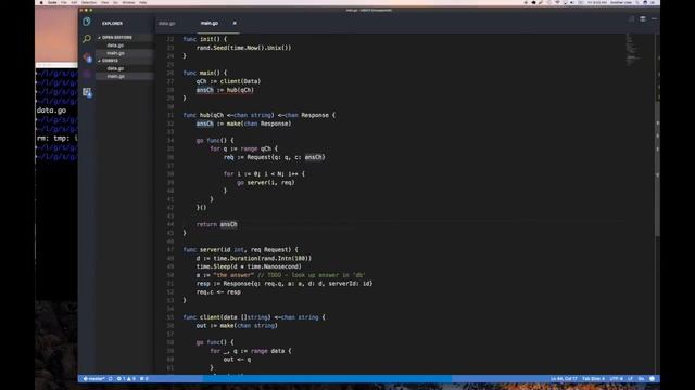 #golang #striversity 08.13 - Go Example: Client and Server