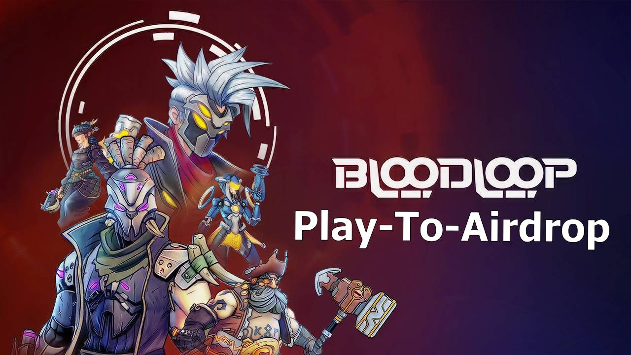 BloodLoop - Стартовал плей-тест с дропом токенов $ ! Пробуем этот Web3 шутер!