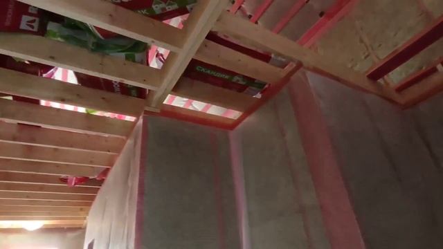 Завершения работ по устройству теплого контура дома.