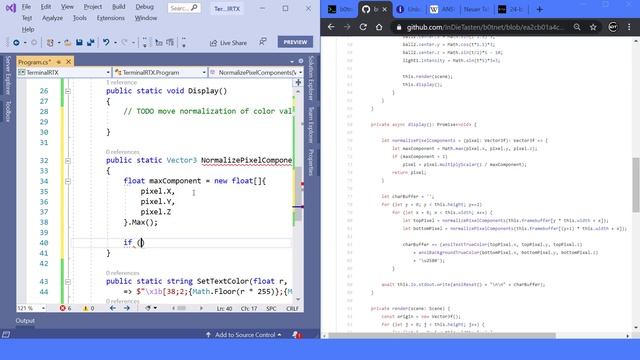 Porting a Raytracing engine to .NET 5 [1/2] - ?Live Coding