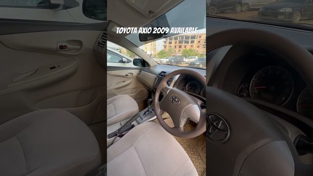 Toyota Axio 2009 Avail For Sale #wajdanmotorsfsd #janbazjb