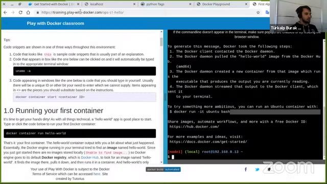 Python Uygulamalarını Containarize Etmek | DevOps Engineer Türkalp Kayrancıoğlu | Nokia | 25.04.202