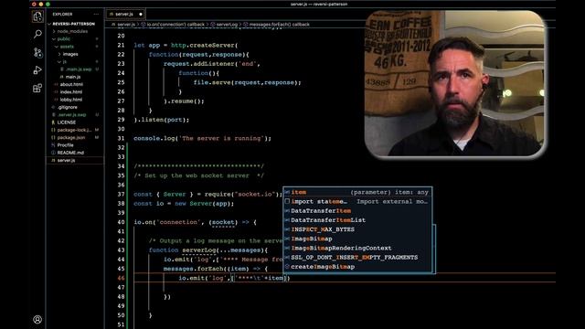 Code Othello as a Web App: Part 07: Set up socket.io