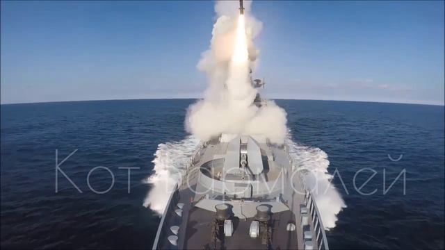 Калибровка с фрегата «Адмирал Макаров» ВМФ России