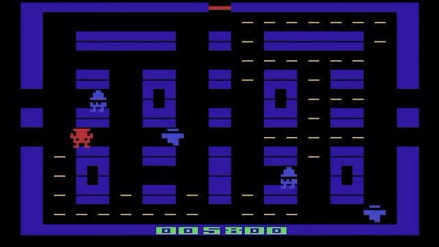 LOCK ´N ´ CHASE REBOOTED ( ATARI 2600 ) NEW HACK GAME 2022