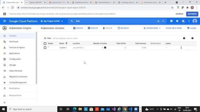 Deploy ASP.NET Core app to Google Kubernetes
