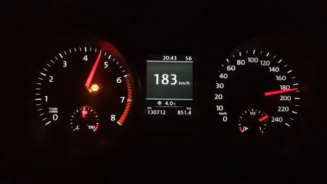 VW GOLF 1.4 DSG TOP SPEED 0-200