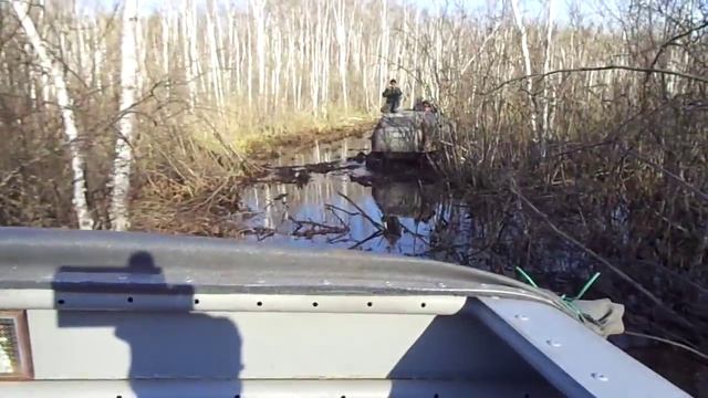 Вездеход 8х8 Соломономобиль-5 , речка в болоте 1