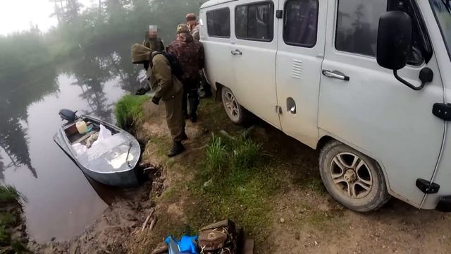 Задержание на реке Вази /совместный рейд