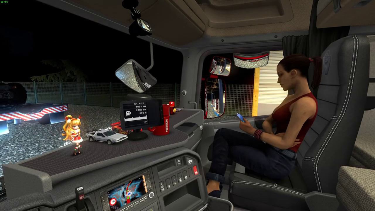 Везу Кран по России Euro Truck Simulator 2